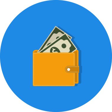 Vektör maaş simgesi    