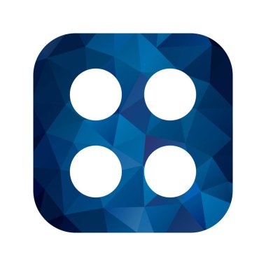 Vektör zar dört kutsal kişilerin resmi