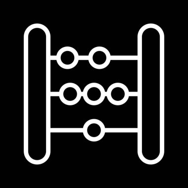 Vektör Abacus simgesi