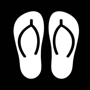 Vektör terlik simgesi