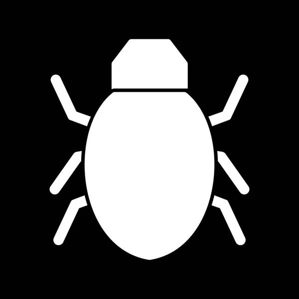 Vector Bug Icon — Stock Vector