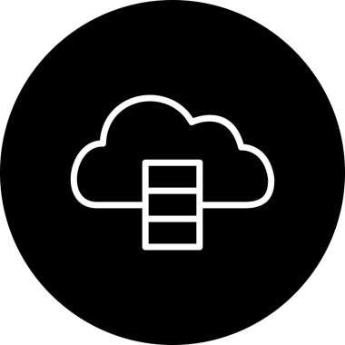 Vektör veri tabanı simgesi