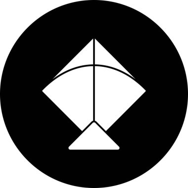 Vektör uçurtma simgesi