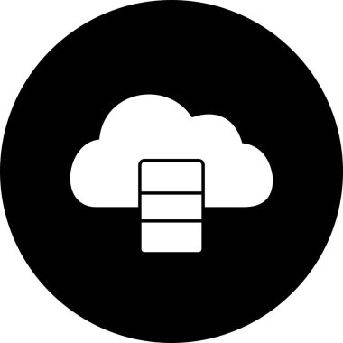 Vektör veri tabanı simgesi