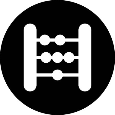 Vektör Abacus simgesi