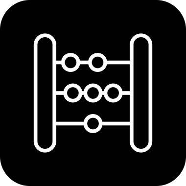 Vektör Abacus simgesi