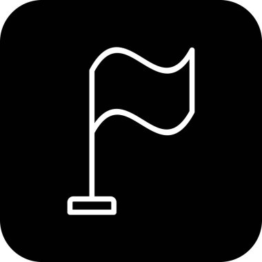 vektör bayrak simgesi