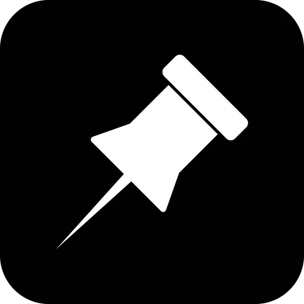 Vector Notice Pin Icon — Vector de stoc