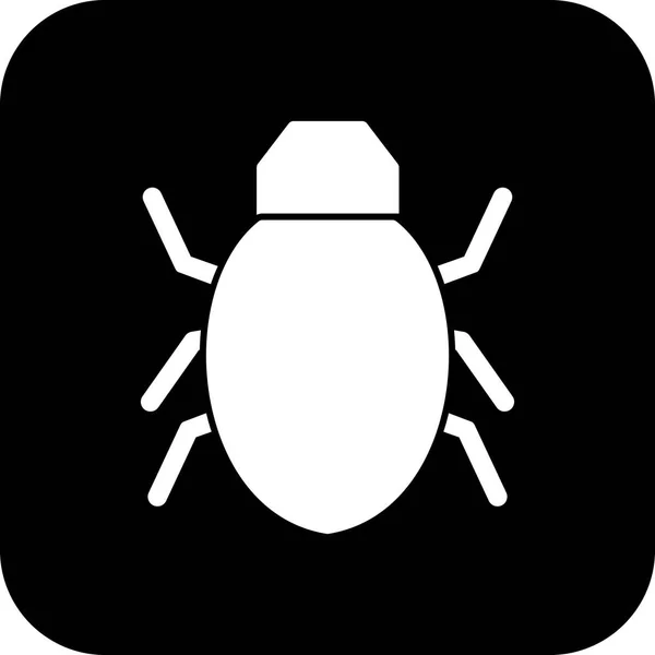 Icona bug vettoriale — Vettoriale Stock