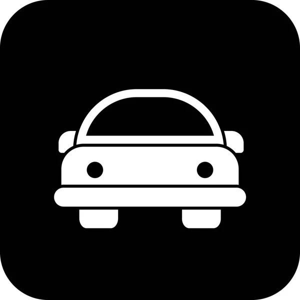 Vetor desenho animado ícone do carro — Vetor de Stock