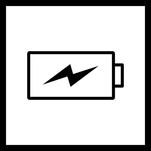 Wektor ikona ładowania baterii — Wektor stockowy