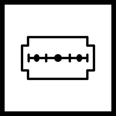 Vektör bıçak simgesi