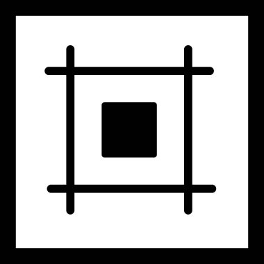 Vektör düzen simgesi