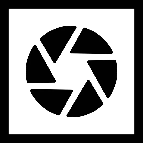 Vektor-Shutter-Symbol — Stockvektor