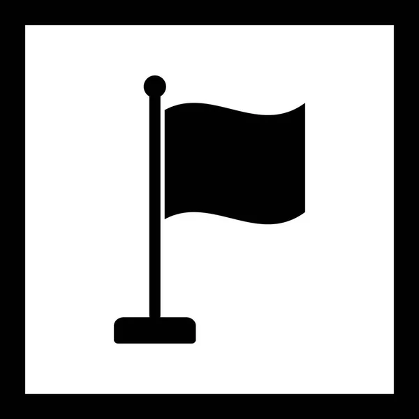 Icono de bandera vectorial — Archivo Imágenes Vectoriales