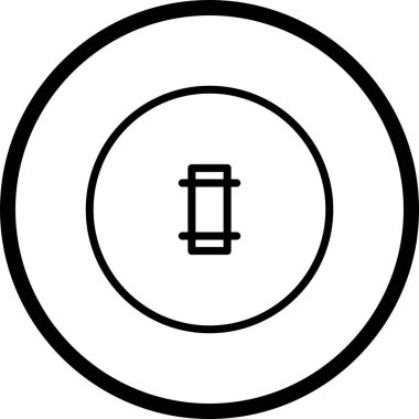 Vektör Cricket Ground simgesi