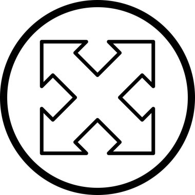 Vektör simgesini genişletin