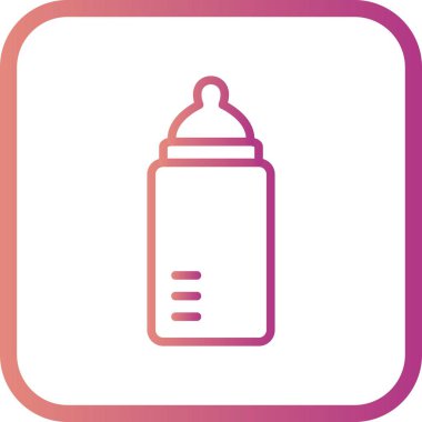 Vektör bebek besleme simgesi