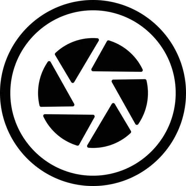 Vektor-Shutter-Symbol — Stockvektor