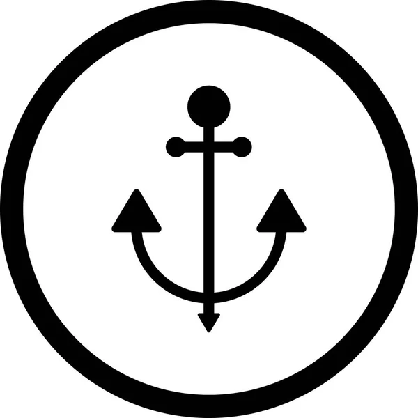 เวกเตอร์ Anchor Icon — ภาพเวกเตอร์สต็อก