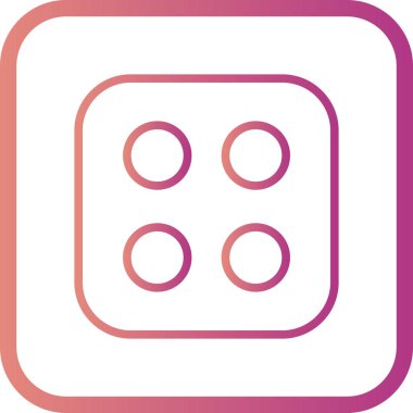 Vektör zar dört kutsal kişilerin resmi