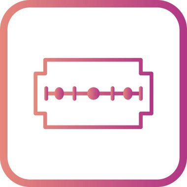 Vektör bıçak simgesi