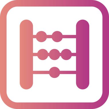 Vektör Abacus simgesi