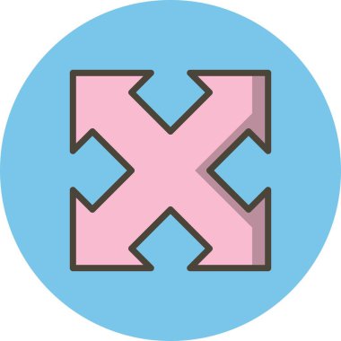 Vektör simgesini genişletin