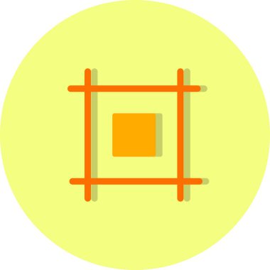 Vektör düzen simgesi