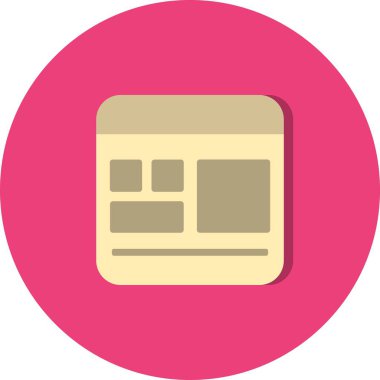  Vektör şablon simgesi