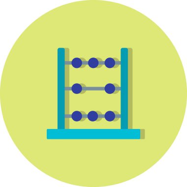 Vektör Abacus simgesi