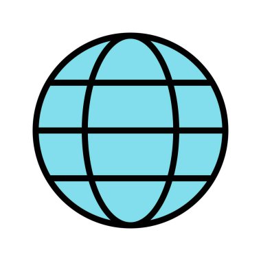 İllüstrasyon Küre Simgesi
