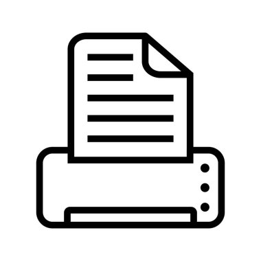 İllüstrasyon Baskı Simgesi