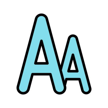 İllüstrasyon Yazı Tipi Simgesi