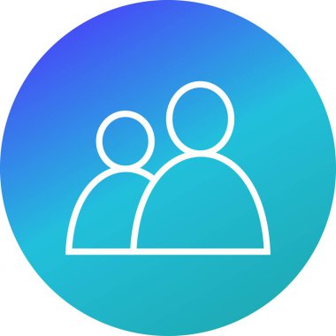 İllüstrasyon Kullanıcıları Simgesi