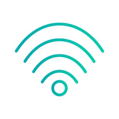 İllüstrasyon Wifi Simgesi