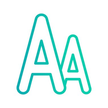 İllüstrasyon Yazı Tipi Simgesi