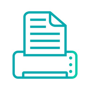 İllüstrasyon Baskı Simgesi