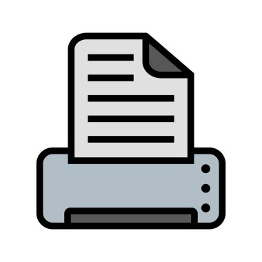 İllüstrasyon Baskı Simgesi