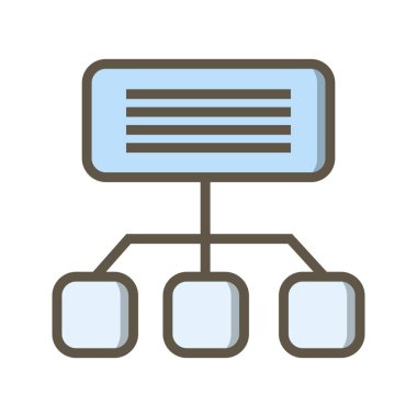 İllüstrasyon Site Haritası Simgesi