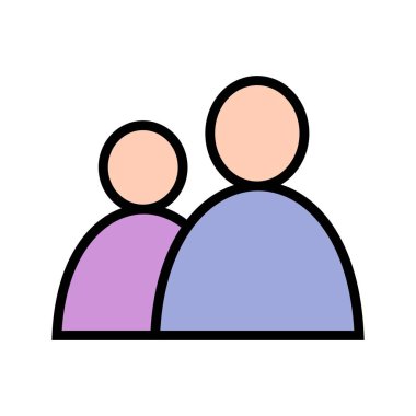 İllüstrasyon Kullanıcıları Simgesi