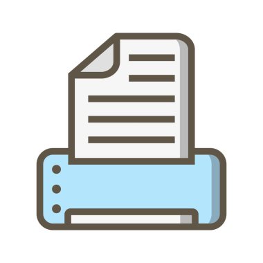 İllüstrasyon Baskı Simgesi