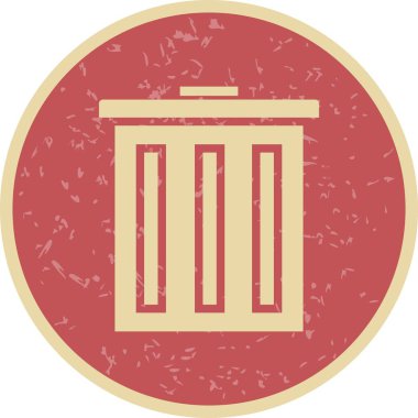 İllüstrasyon Çöp Simgesi