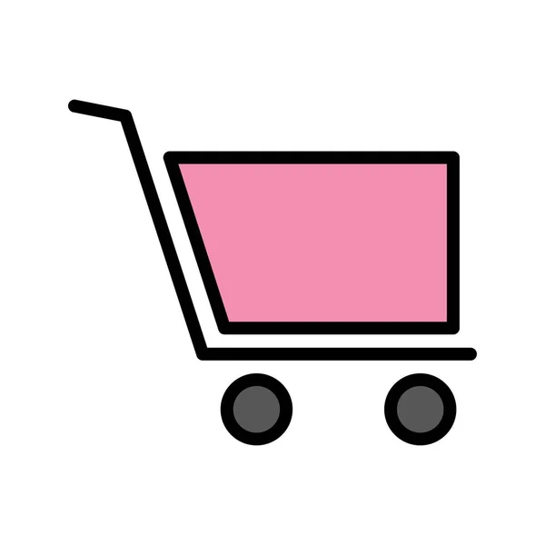 Illustratie Cart-pictogram — Stockfoto