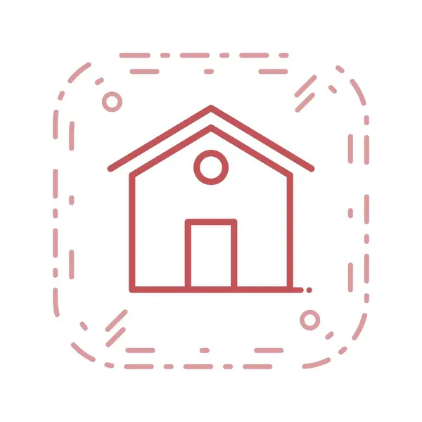 Illustration Home Icon — Stockfoto