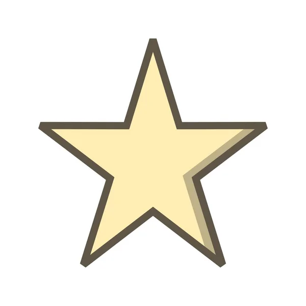Illustration Star Icon — Stock Photo, Image