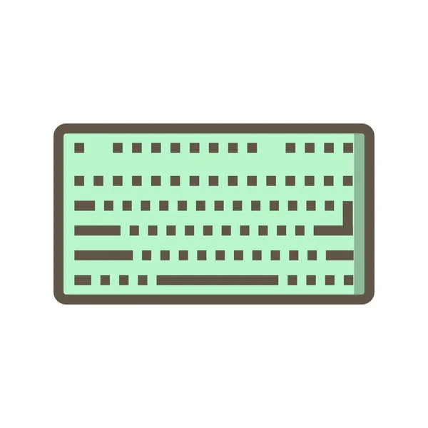 Illustration Tastatur-Symbol — Stockfoto