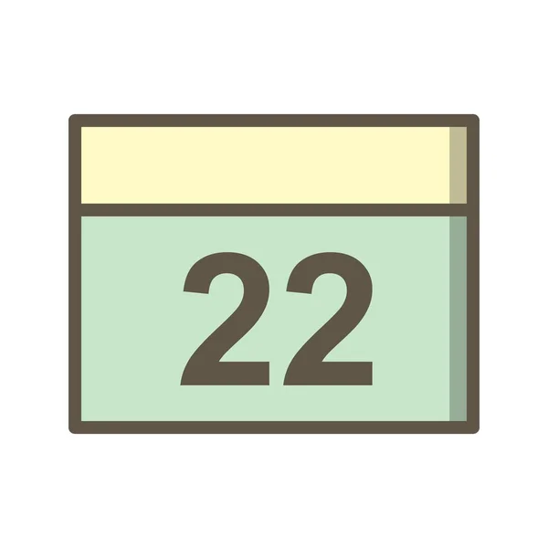 Illustration Calendar Icon — Stock Photo, Image