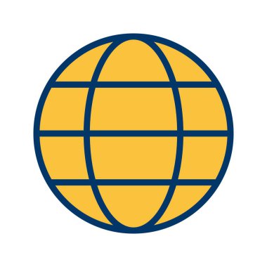 İllüstrasyon Küre Simgesi