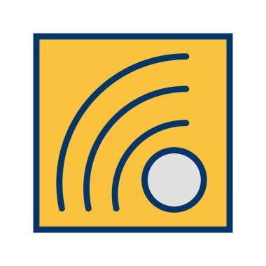 İllüstrasyon Rss Besleme Simgesi